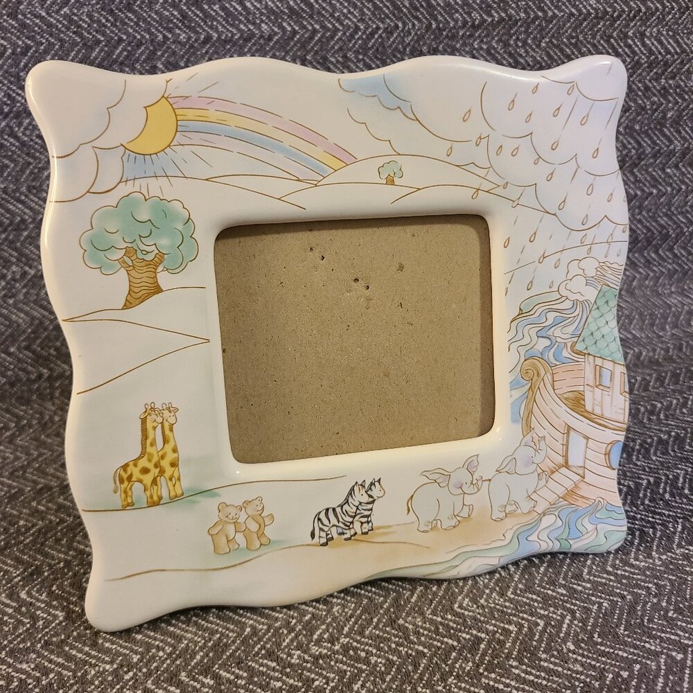 Vintage Noah's Ark photo frame by Russ